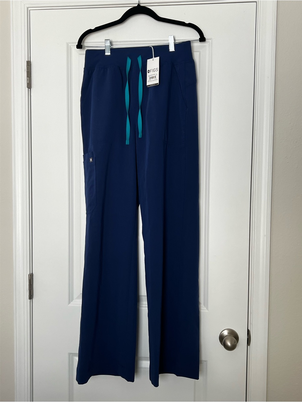 Figs Sapphire Isabel Wide Leg Scrub Pants